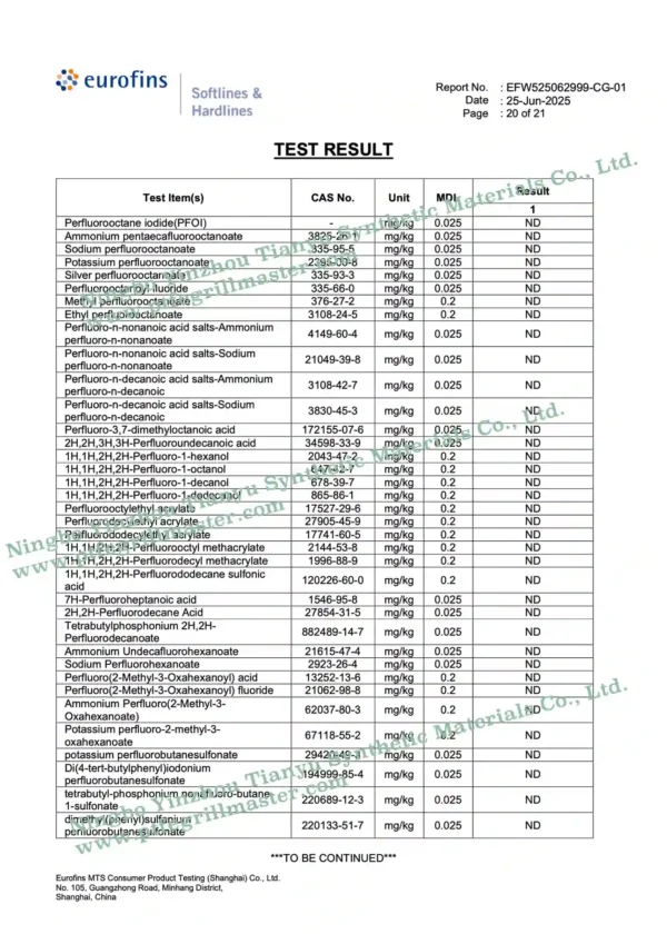 alt="LFGB Certified PTFE Grill Mats: PFOA/PFAS Non-Detected (Eurofins Lab Report)"