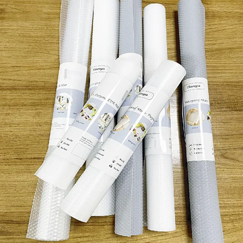 OEM branded retail packaging sleeve for EVA non-slip mats and shelf liners