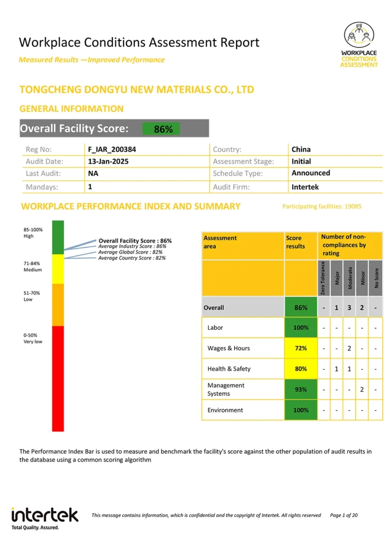 wca social compliance certified supplier for ptfe grill mat and peva household liner
