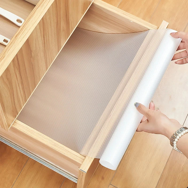 Premium PEVA liners wholesale and household protective mats for drawers.