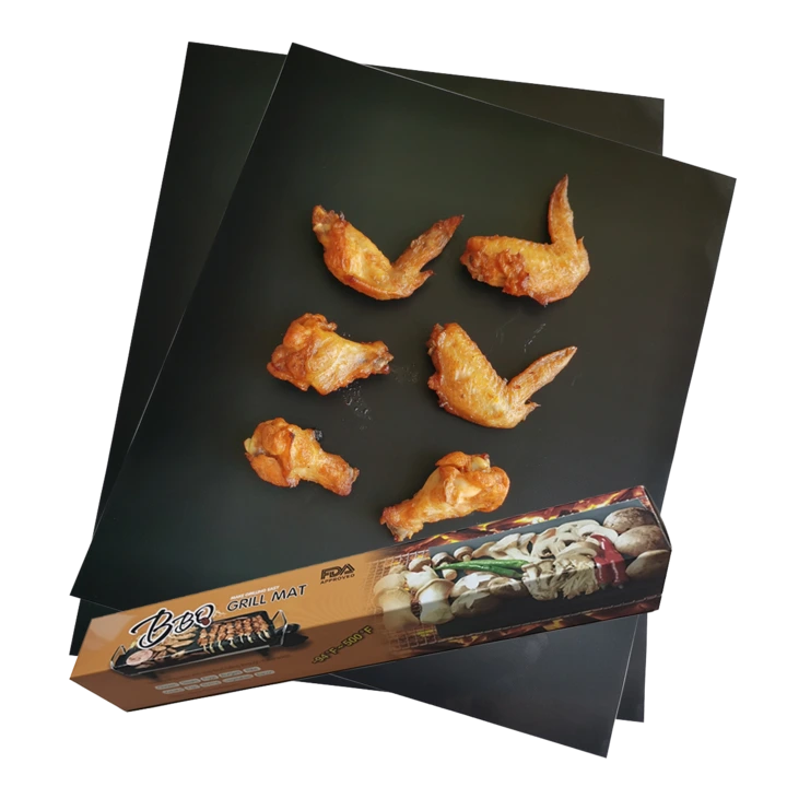 Custom OEM packaging for PTFE grill mats by Tianyu Synthetic