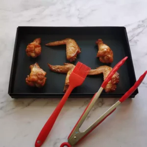 Non-Stick PTFE Grill Tray & Basket with Stainless Steel Frame