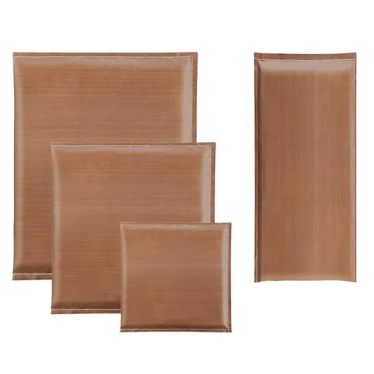 A 4-piece **heat press pillow set wholesale** bundle including various sizing formats displayed on a clean white background.